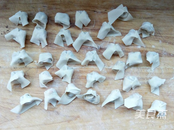 Beef Carrot Wonton recipe