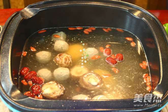 Cantonese Chicken Soup Hot Pot recipe