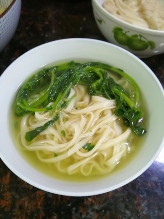 Simple and Delicious~~watercress Noodle Soup recipe