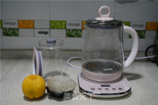Yellow Peach Bird's Nest Syrup recipe
