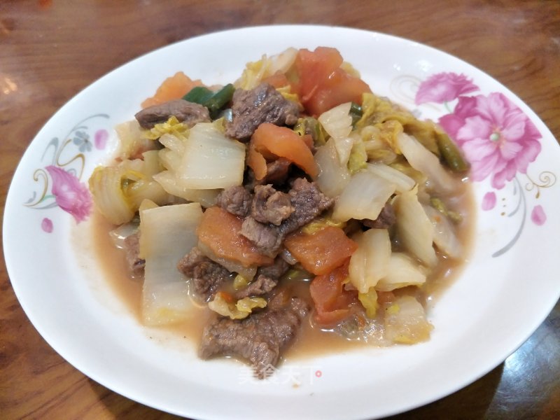 Stir-fried Beef with Cabbage recipe