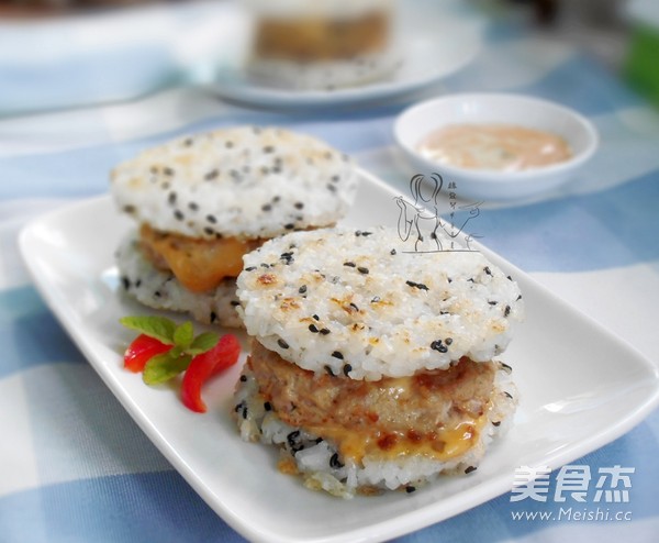 Seaweed Rice Burger recipe