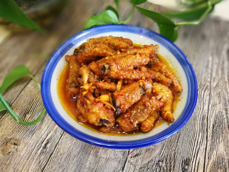 Tiger Skin and Chicken Claws recipe