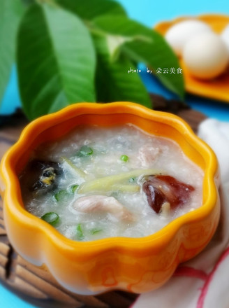 Supor·chinese Pottery Preserved Egg and Lean Pork Congee recipe