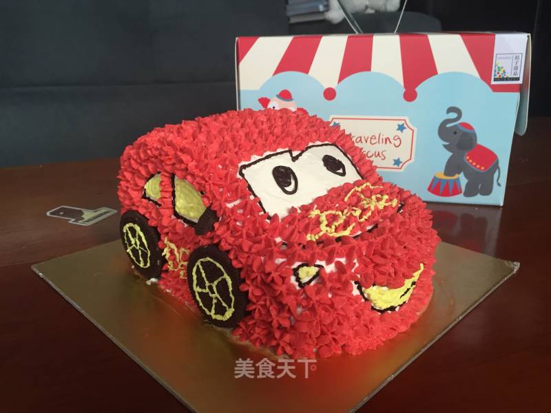#aca烤明星大赛#car Birthday Cake recipe