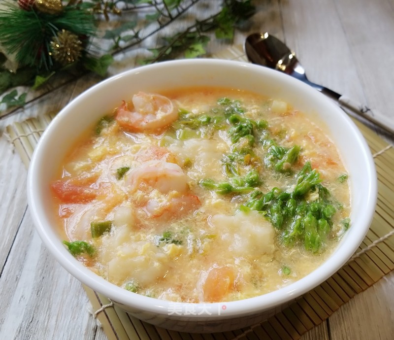 Tomato Shrimp Lump Soup recipe