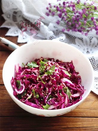 Purple Cabbage with Vinegar
