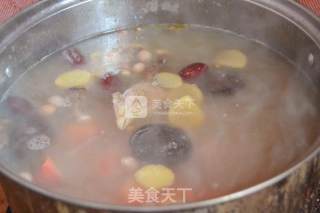 Yam Carrot Chicken Soup recipe