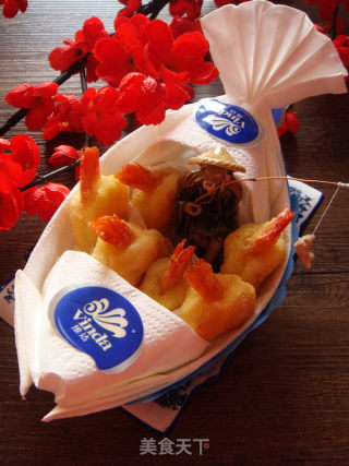 【tianjin】golden Rich Shrimp Balls recipe