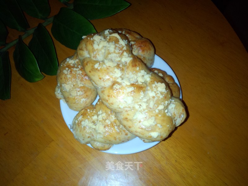 Whole Wheat Braided Bread with Milk Crisp recipe