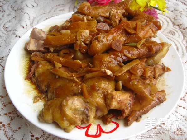 Braised Chicken with Chu Hou Sauce recipe