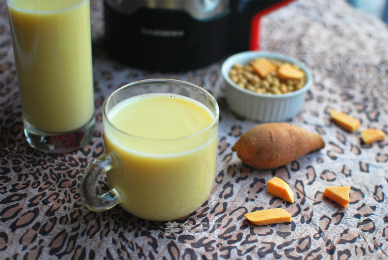 Sweet Potato Soy Milk recipe