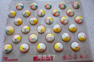 #柏翠大赛#colorful Macarons recipe