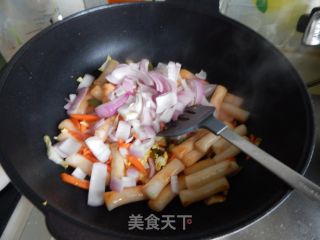 Rice Cake with Gushao Sauce recipe