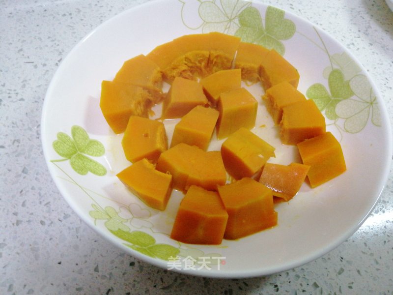 Steamed Pumpkin recipe
