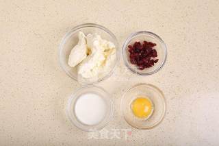 French Cheese Cranberry Mooncakes recipe