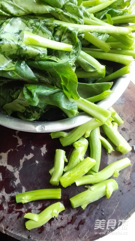 Oyster Sauce Kale recipe