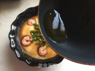 #trust之美#shrimp Steamed Egg recipe