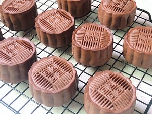 Chocolate Flowing Heart Mooncake ㊙️no Cracking, No Cracking丨super Detailed Tutorial recipe