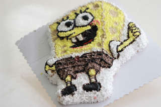 Spongebob Cake-the Most Attractive Cartoon Image, are You Ready? recipe