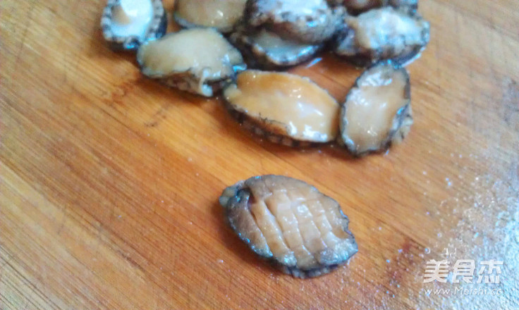 Fresh Abalone with Oyster Sauce recipe