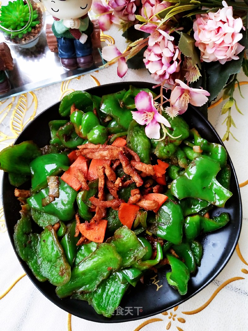 Stir-fried Pork with Peppers recipe