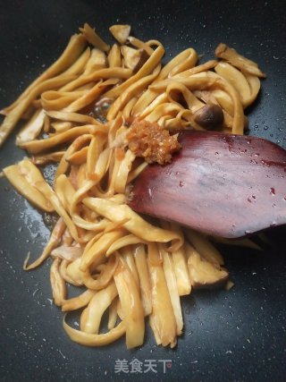 Shredded King Pleurotus with Garlic recipe