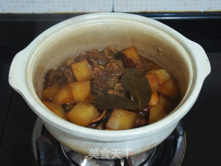 Stewed Beef Brisket with Radish recipe