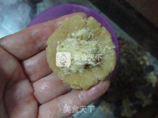 #aca烤明星大赛#peanut Butter and Pork Floss Sandwich Biscuits recipe