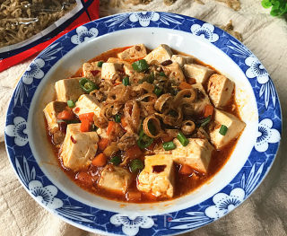 Stewed Tofu with Scallops recipe