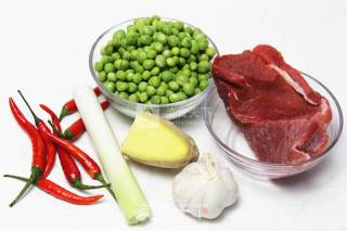 Tender Beef with Pea recipe