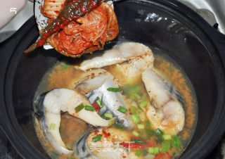 Korean Spicy Cabbage Mackerel Soup recipe