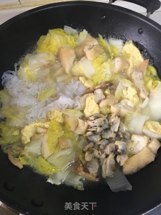 Baby Cabbage Seafood Soup recipe