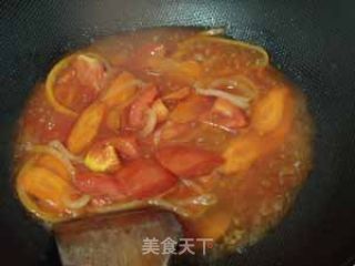 Pasta with Tomato Sauce and Shredded Chicken recipe