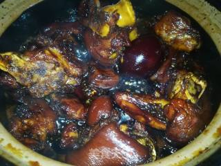 Pork Feet with Ginger Vinegar Egg recipe