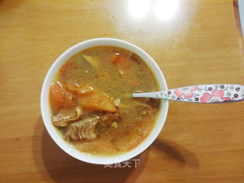 Tomato Beef Brisket Soup recipe