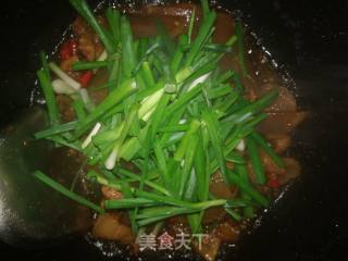 Stir-fried White Radish with Sauce recipe