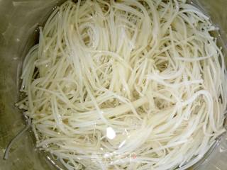 Cucumber Enoki Mushroom with Hash Sauce recipe
