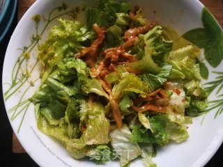 Mustard Mixed Lettuce recipe