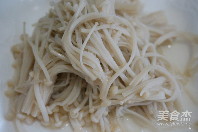 Fish Flavored Enoki Mushroom recipe