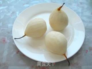 Boiled Pears in Red Wine recipe