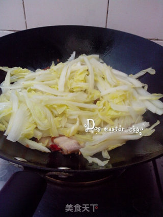 Baicai Visits The Door, Delicious and Not Expensive [cabbage Roasted Pork with Stir-fried Vermicelli] recipe