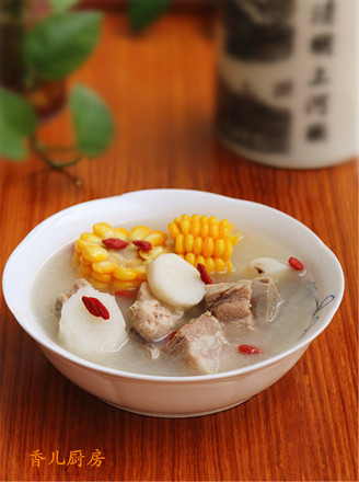 Yam Stewed Pork Bone Soup recipe