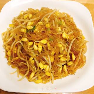 Vermicelli Bean Sprouts Fried recipe