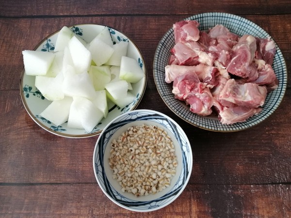 Winter Melon and Barley Soup recipe