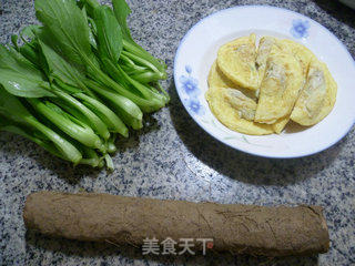 Chicken Festive Egg Dumplings and Yam Soup recipe