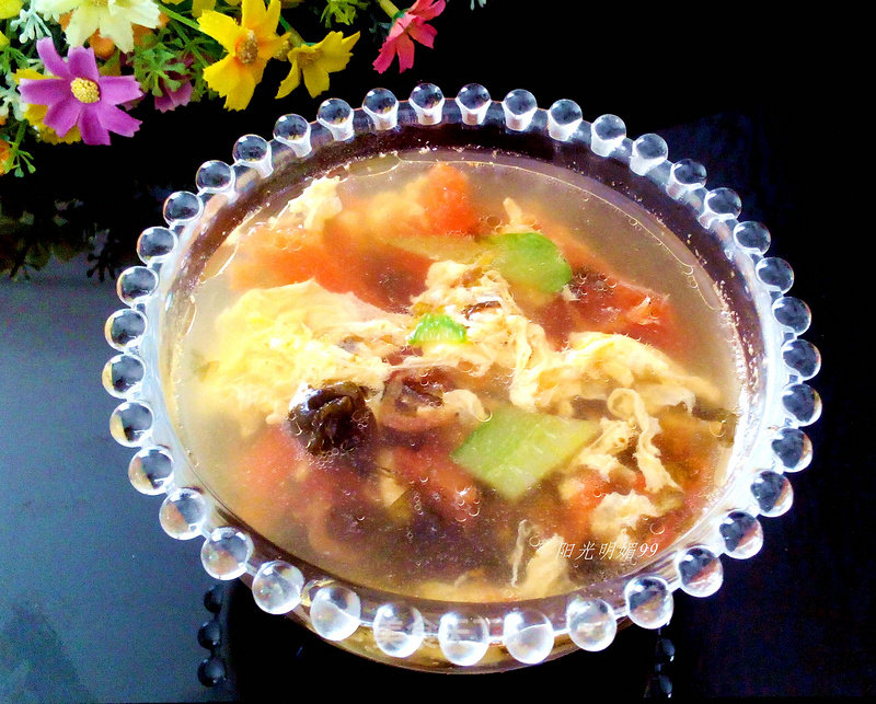 Seaweed and Egg Soup recipe