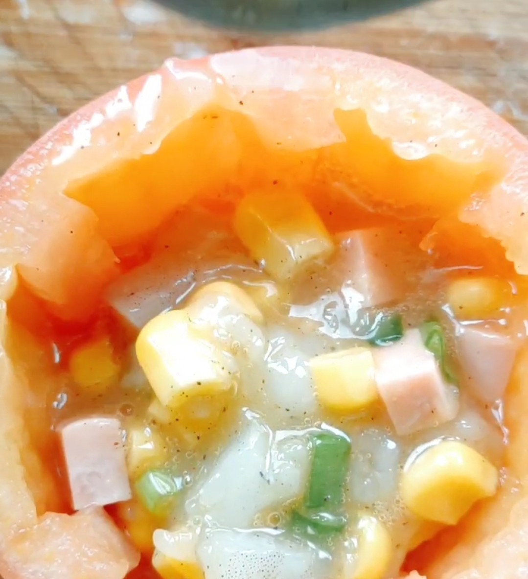 Cheese Tomato Cup recipe