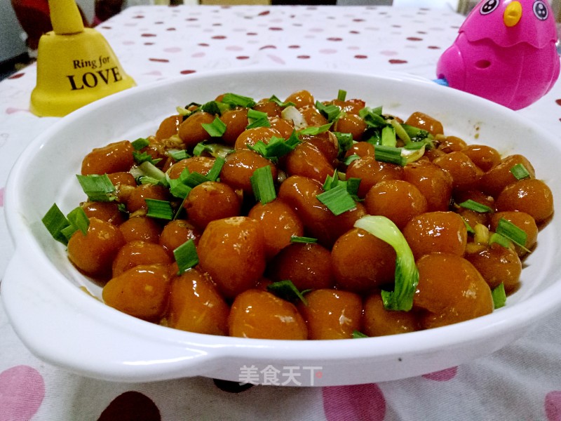 Braised Pumpkin Meatballs recipe