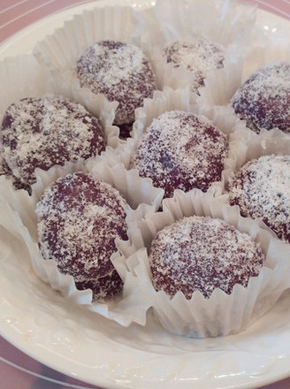 Purple Sweet Potato Glutinous Rice Cake recipe